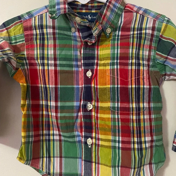 Ralph Lauren Shirt - size 9 months - Picture 4 of 9